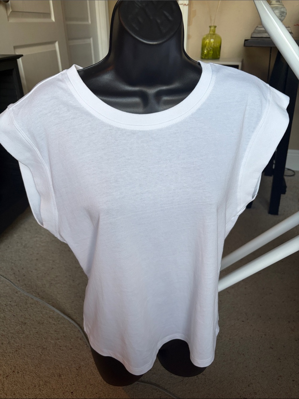 Z Supply White Crewneck Short Sleeve Tee
